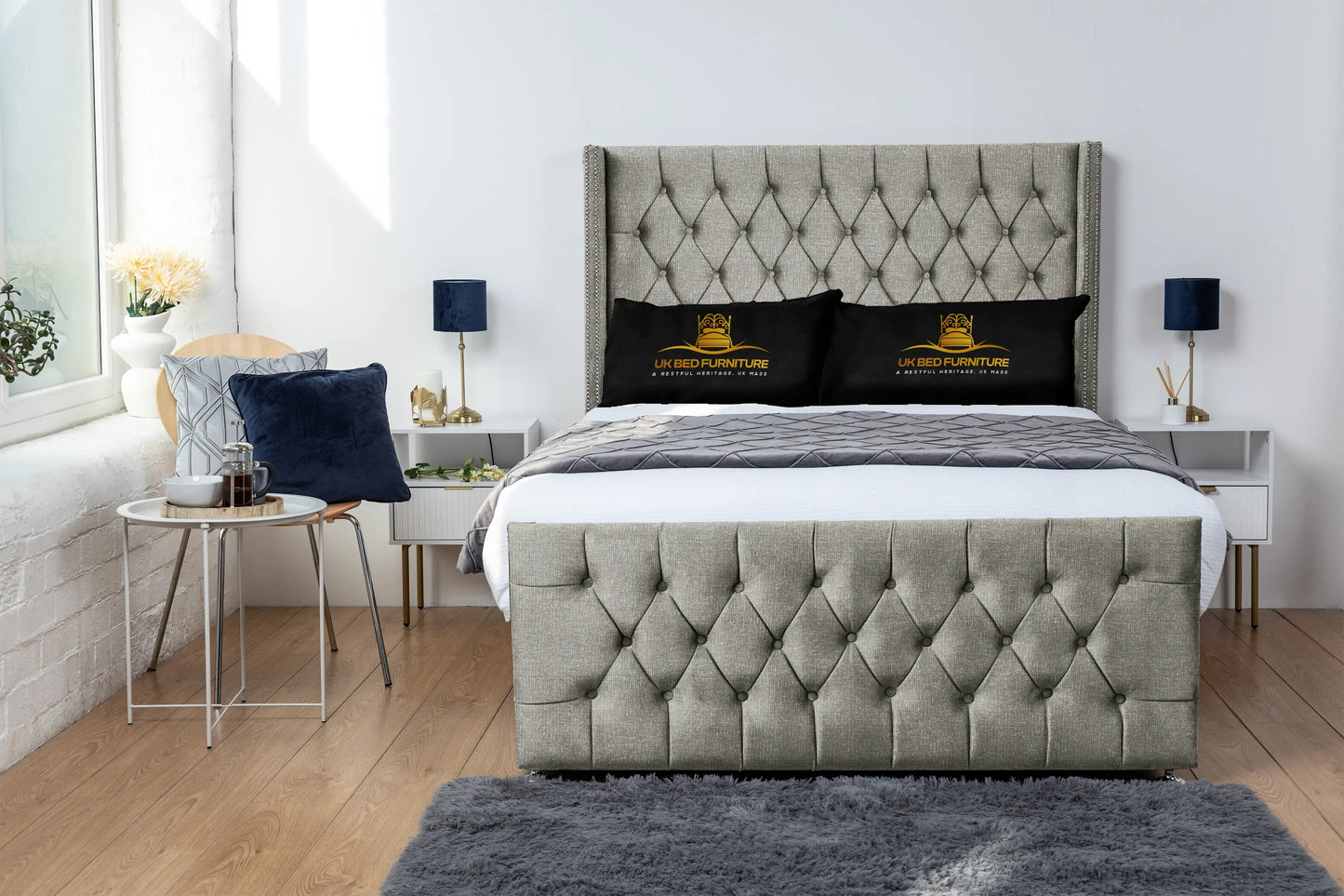 Emily Wingback Divan Bed