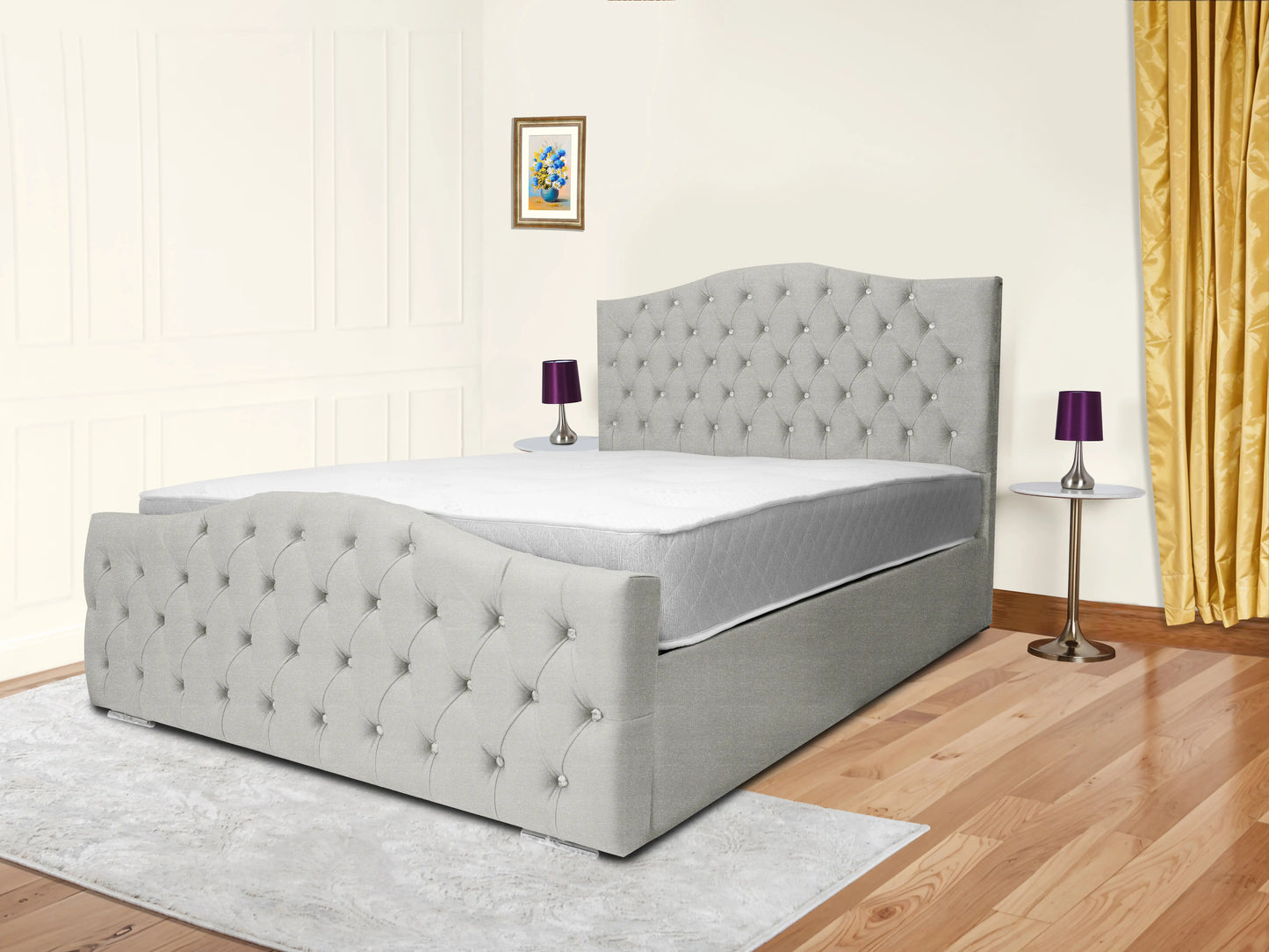 Classic Upholstered Bed
