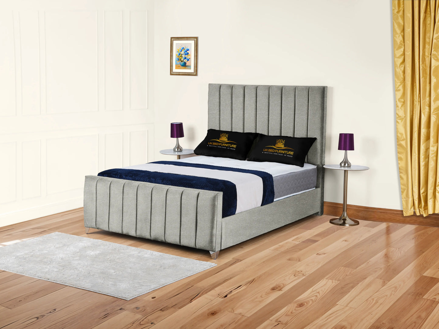 Lisburn Upholstered bed