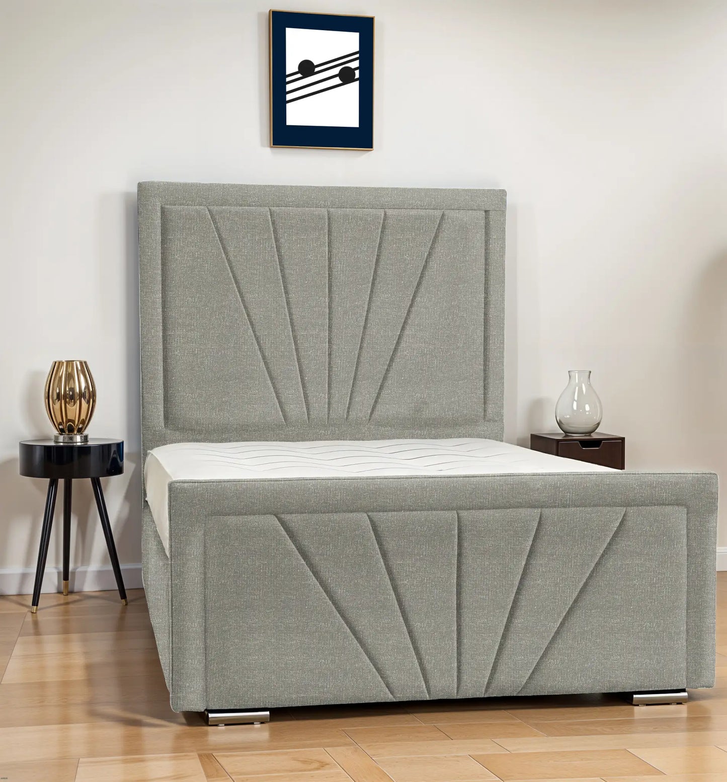 Zahah upholstered bed