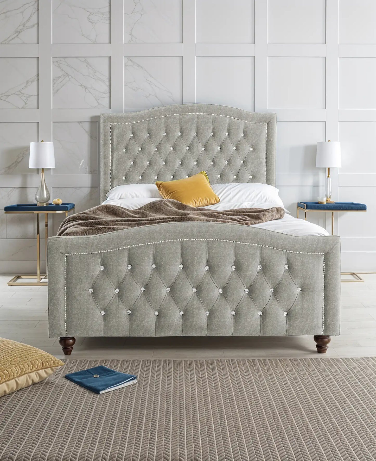 Stockholm Upholstered Bed