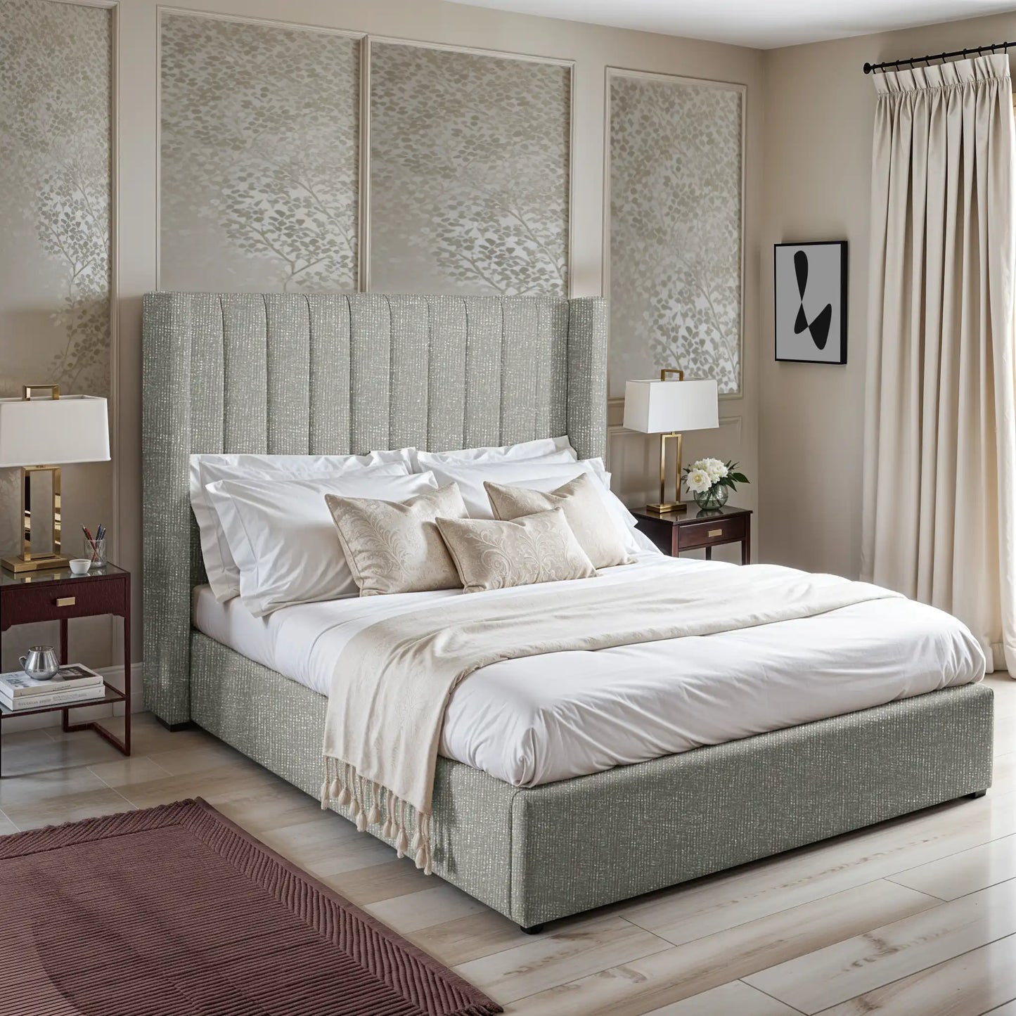 Barcelona Upholstered Bed