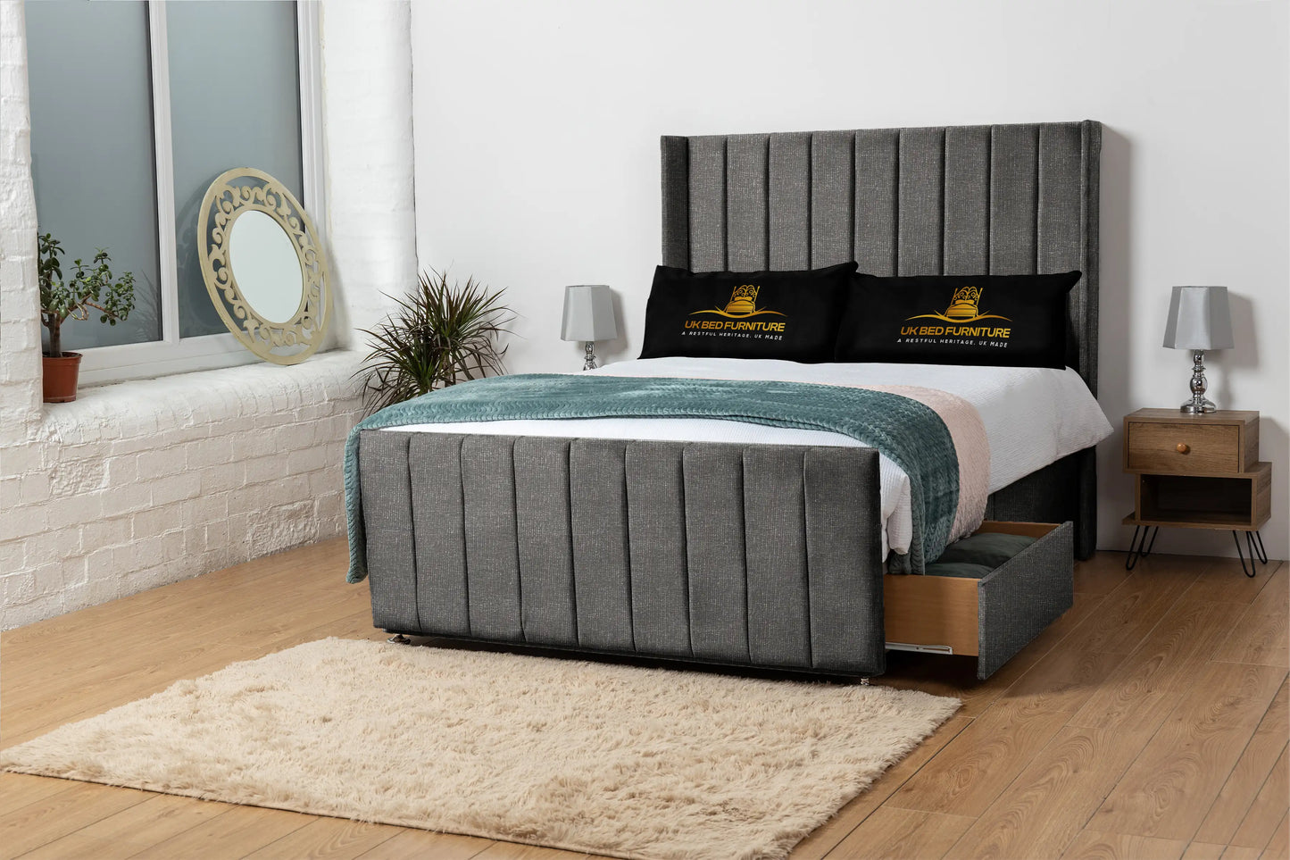 Seoul Wingback Divan Bed