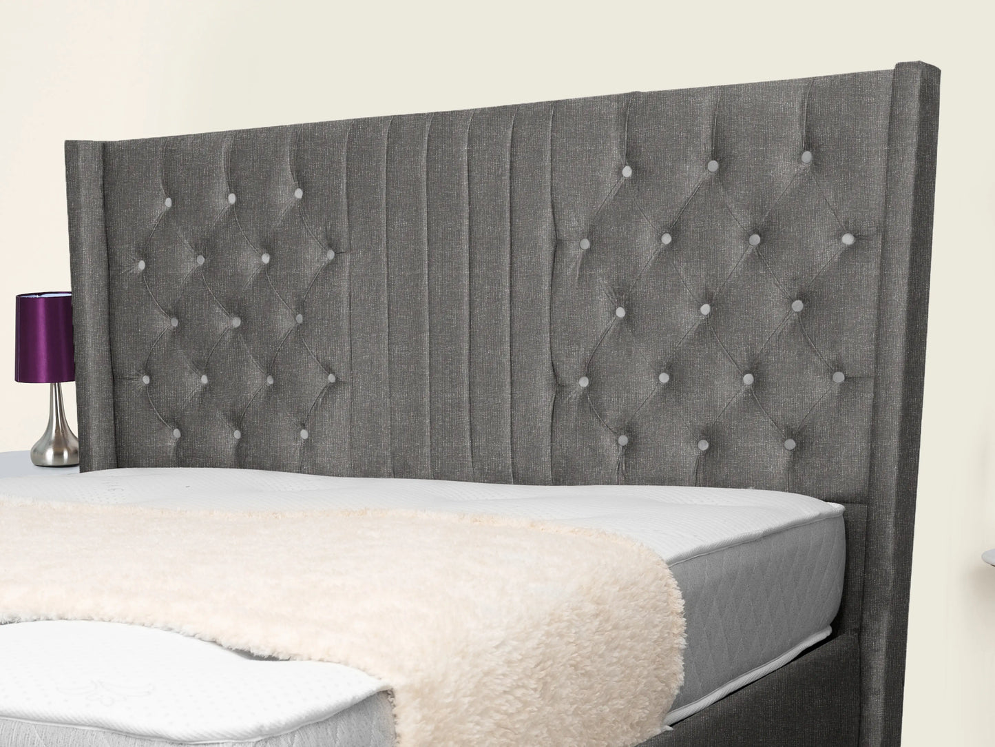 Middleton Winged Upholstered Bed