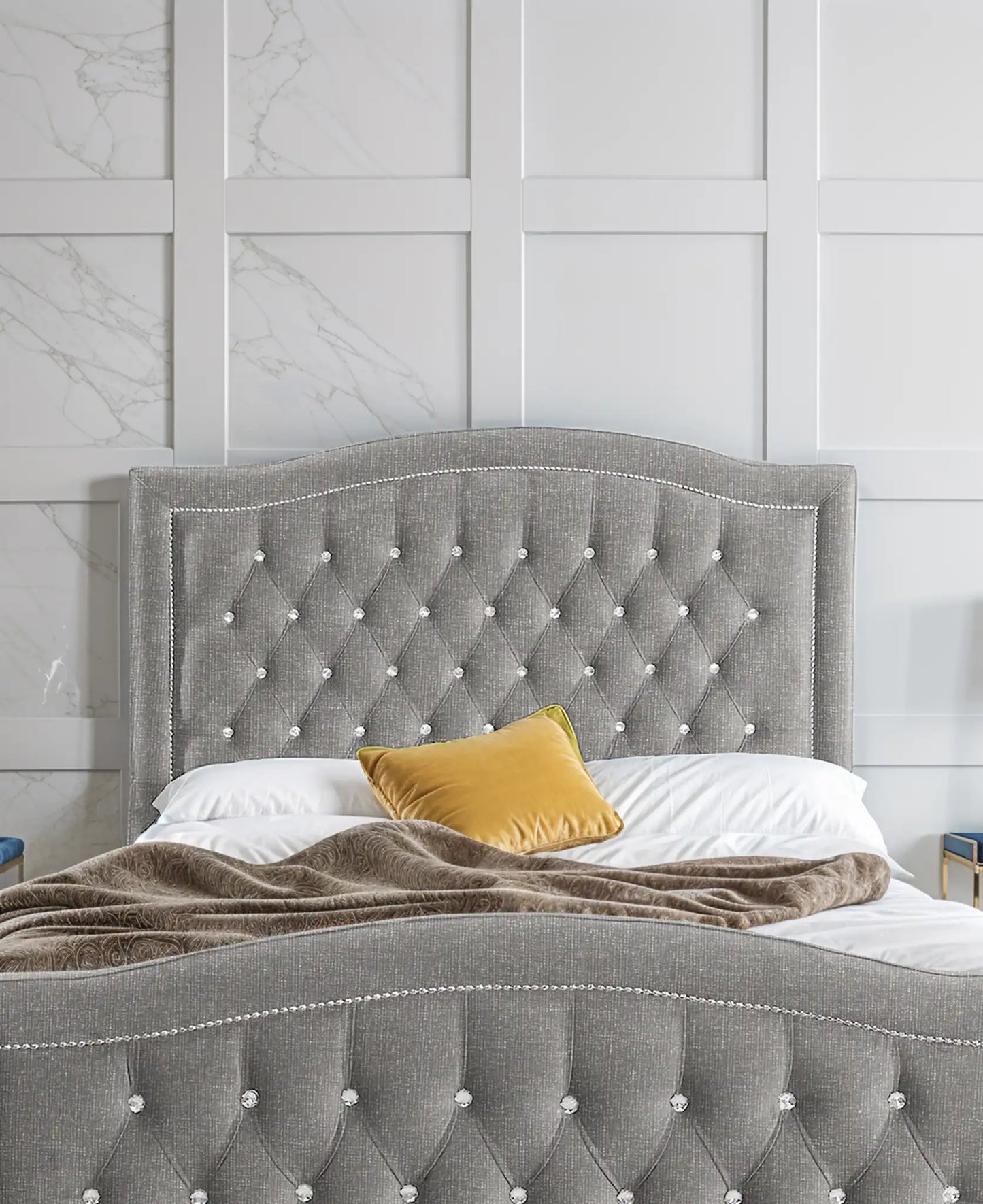 Stockholm Upholstered Bed