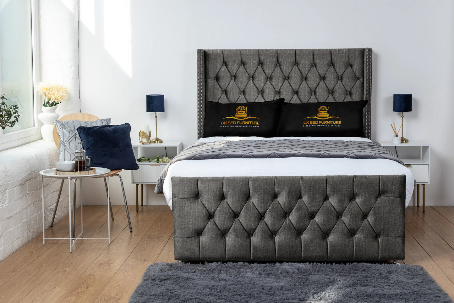 Emily Wingback Divan Bed