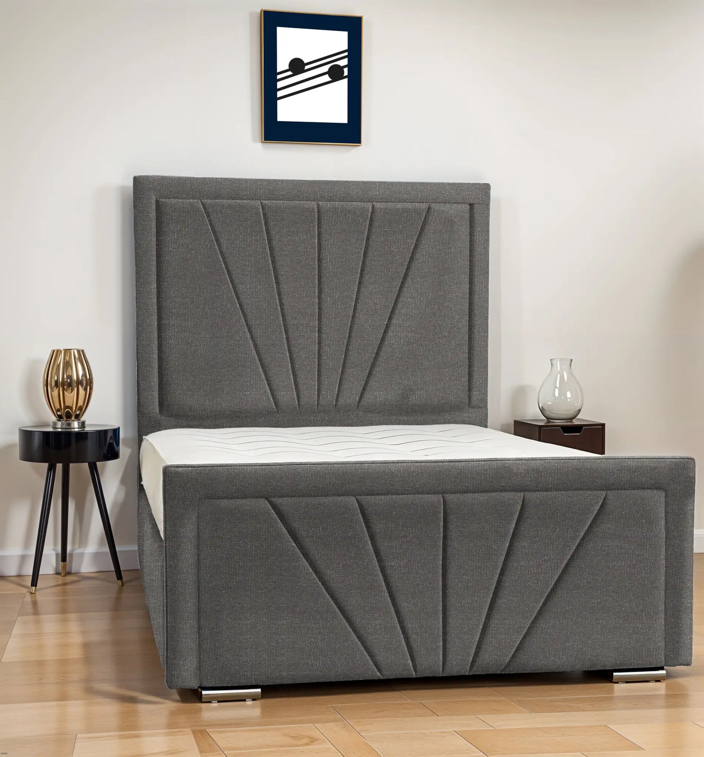Zahah upholstered bed