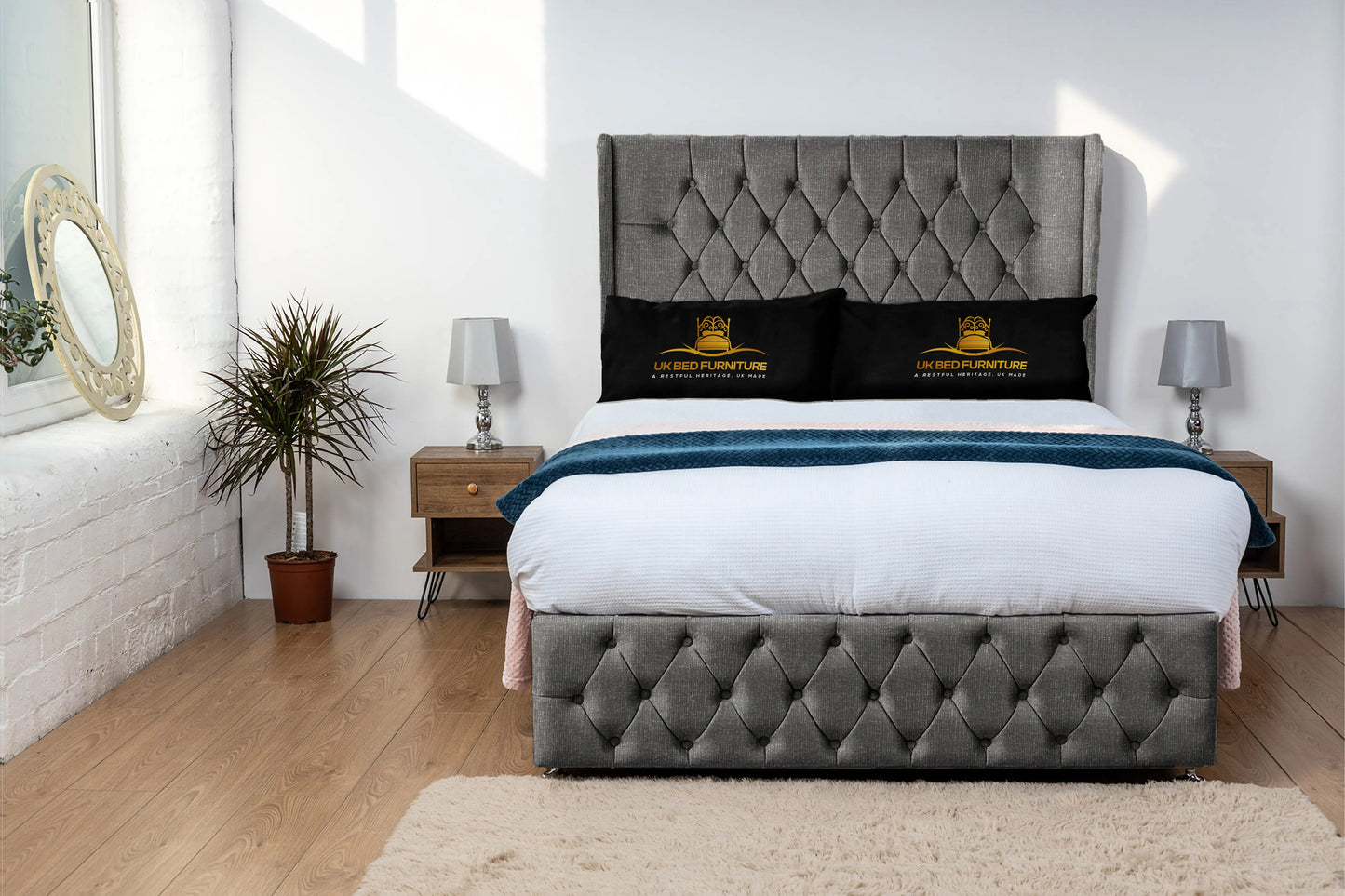 Luxor Wingback Divan Bed