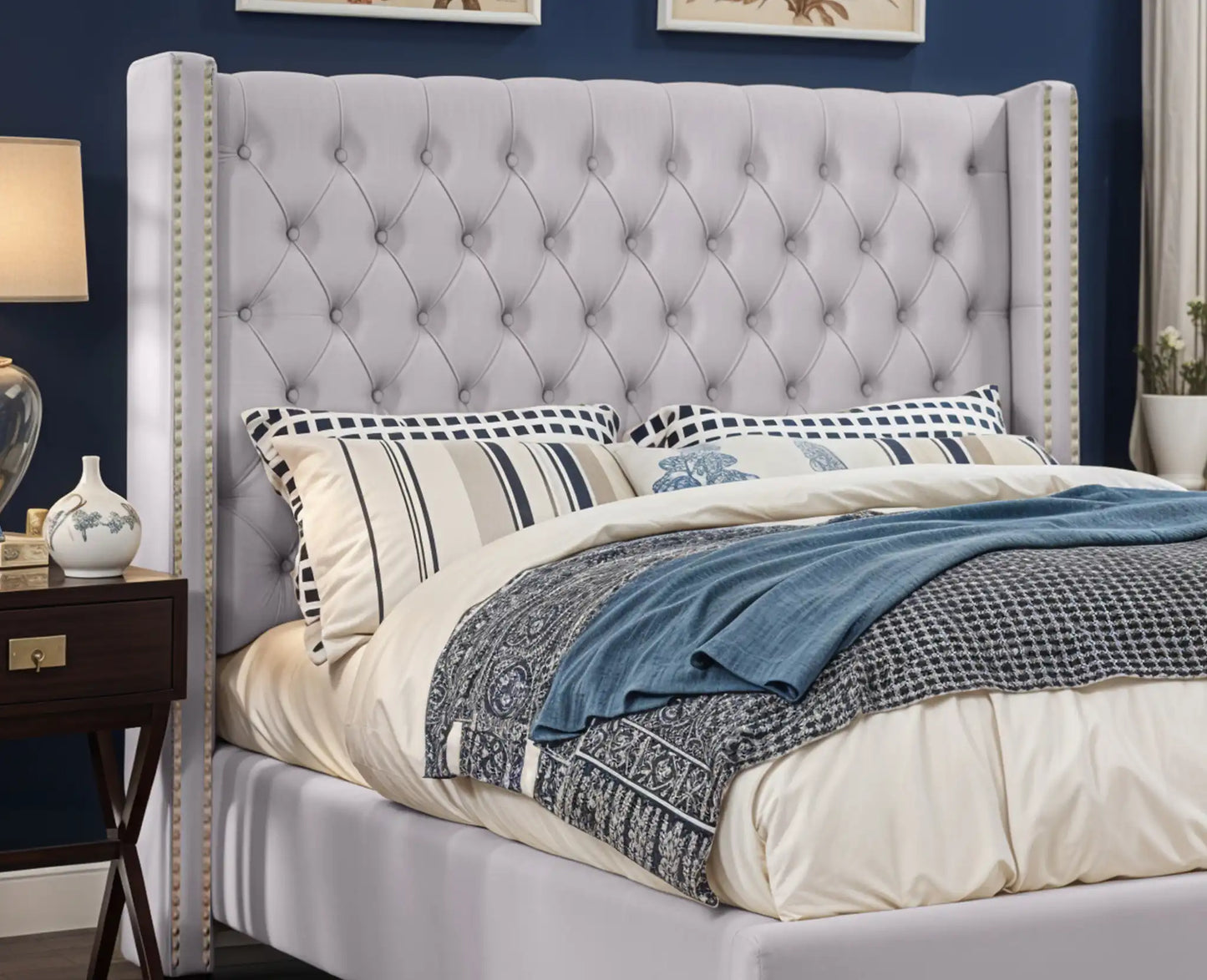 Designed Upholstered Bed