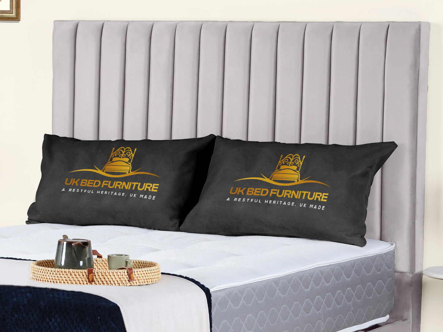 Milan upholstered bed