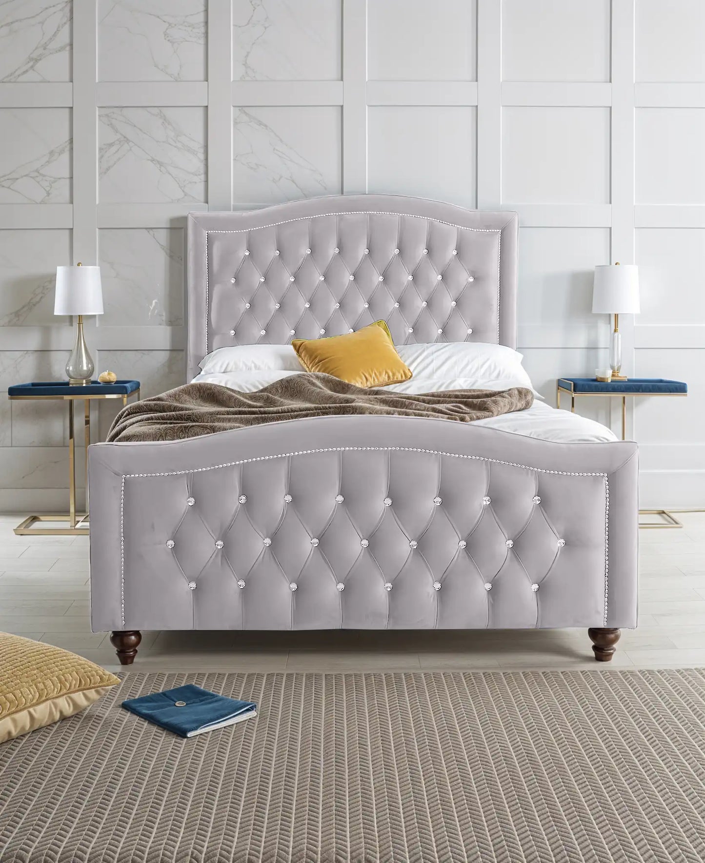 Stockholm Upholstered Bed