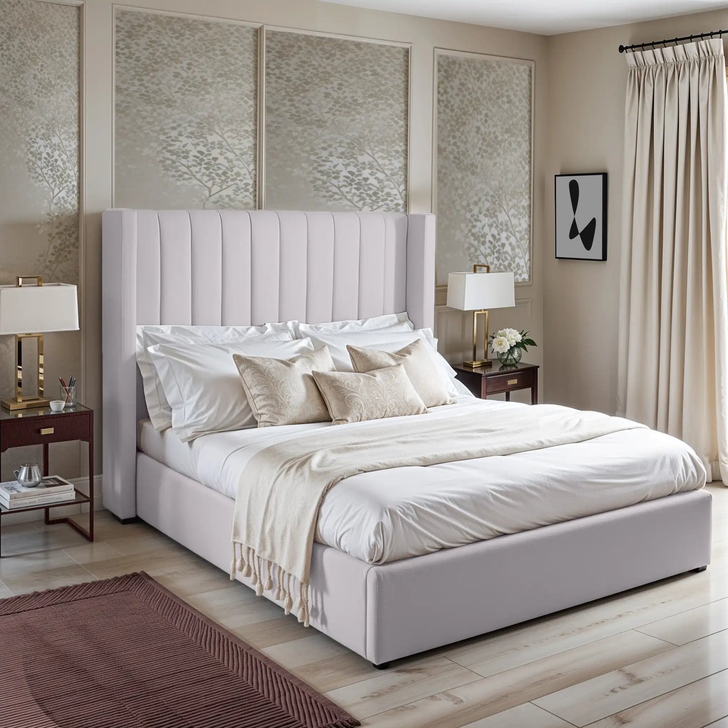 Barcelona Upholstered Bed
