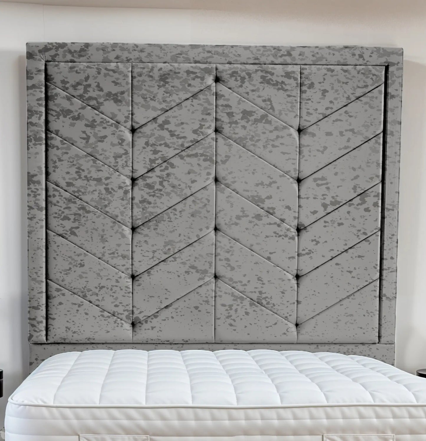 Indulgence Border Upholstered Bed