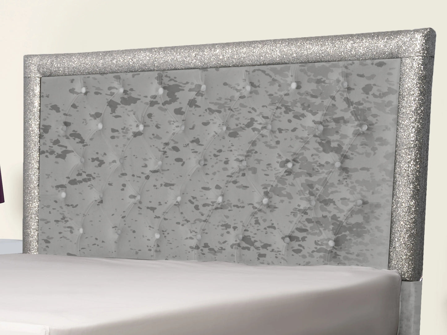 Glitz Lunar Upholstered Bed