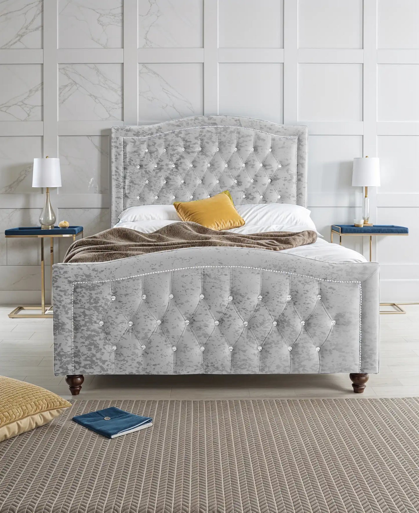 Stockholm Upholstered Bed