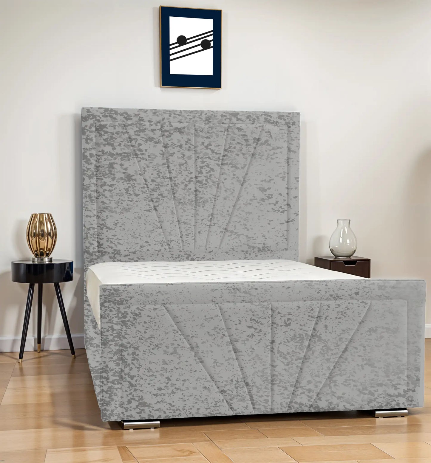Zahah upholstered bed
