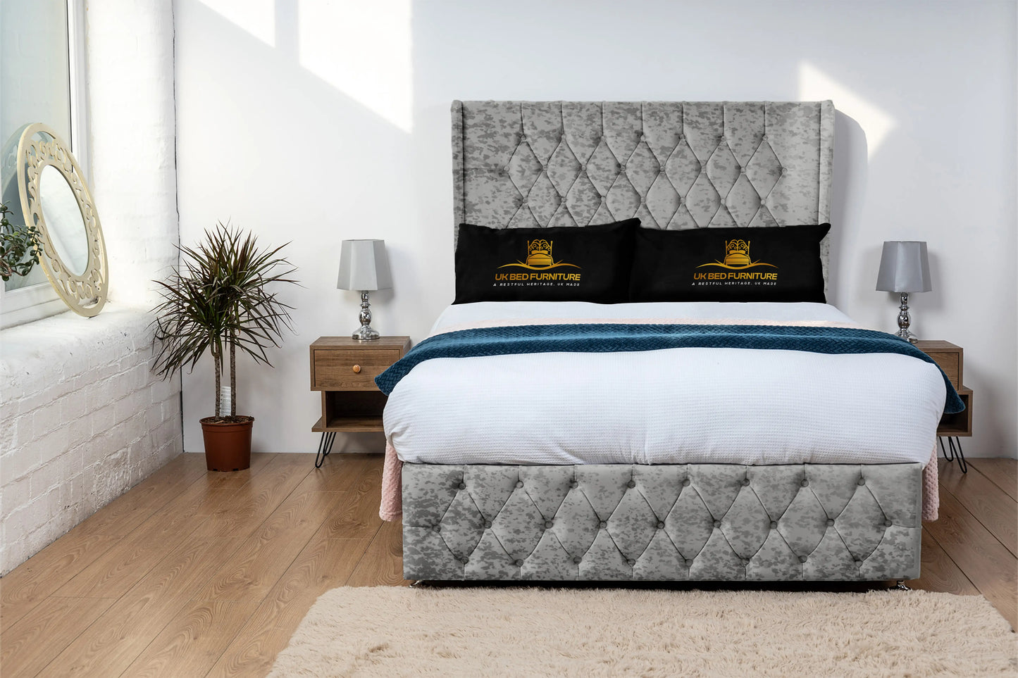 Luxor Wingback Divan Bed