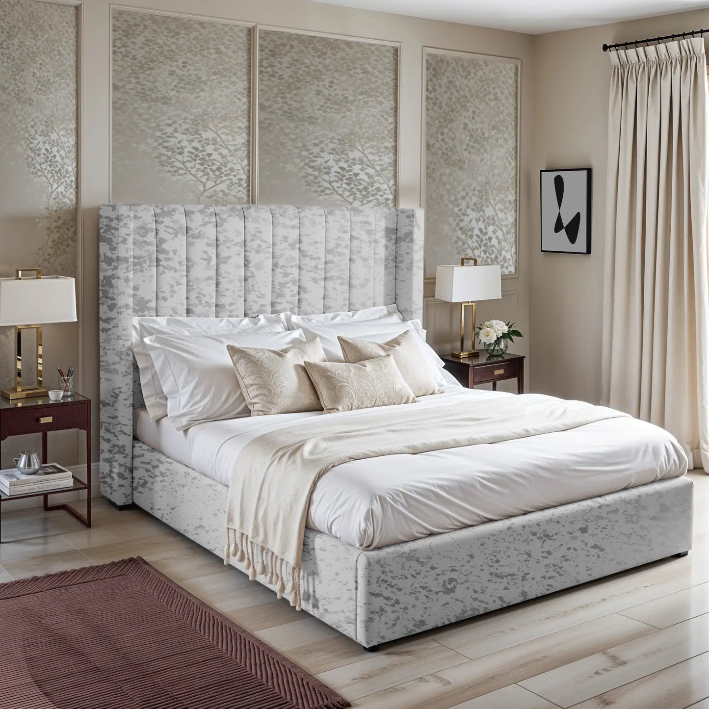 Barcelona Upholstered Bed