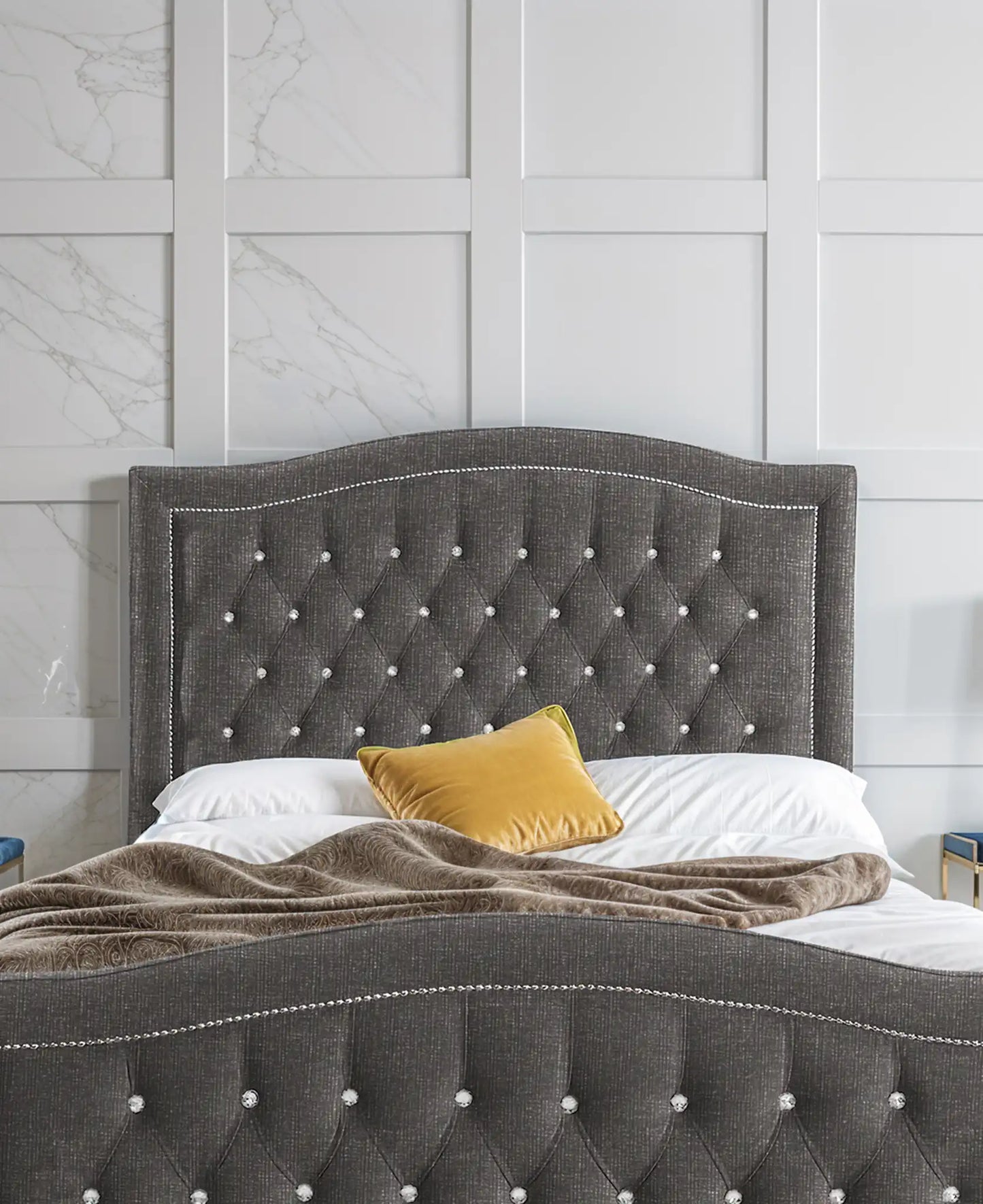 Stockholm Upholstered Bed