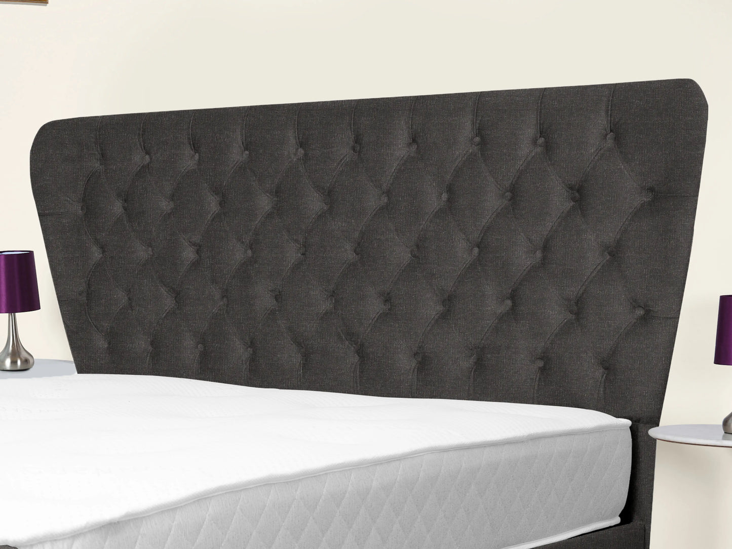 Kendall Winged Upholstered Bed