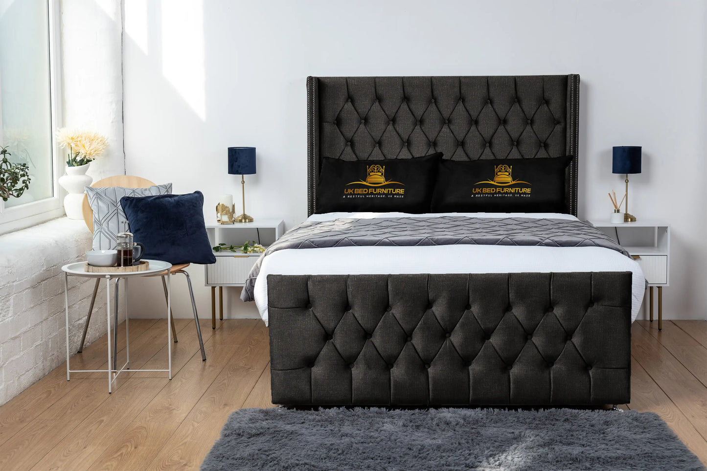 Emily Wingback Divan Bed