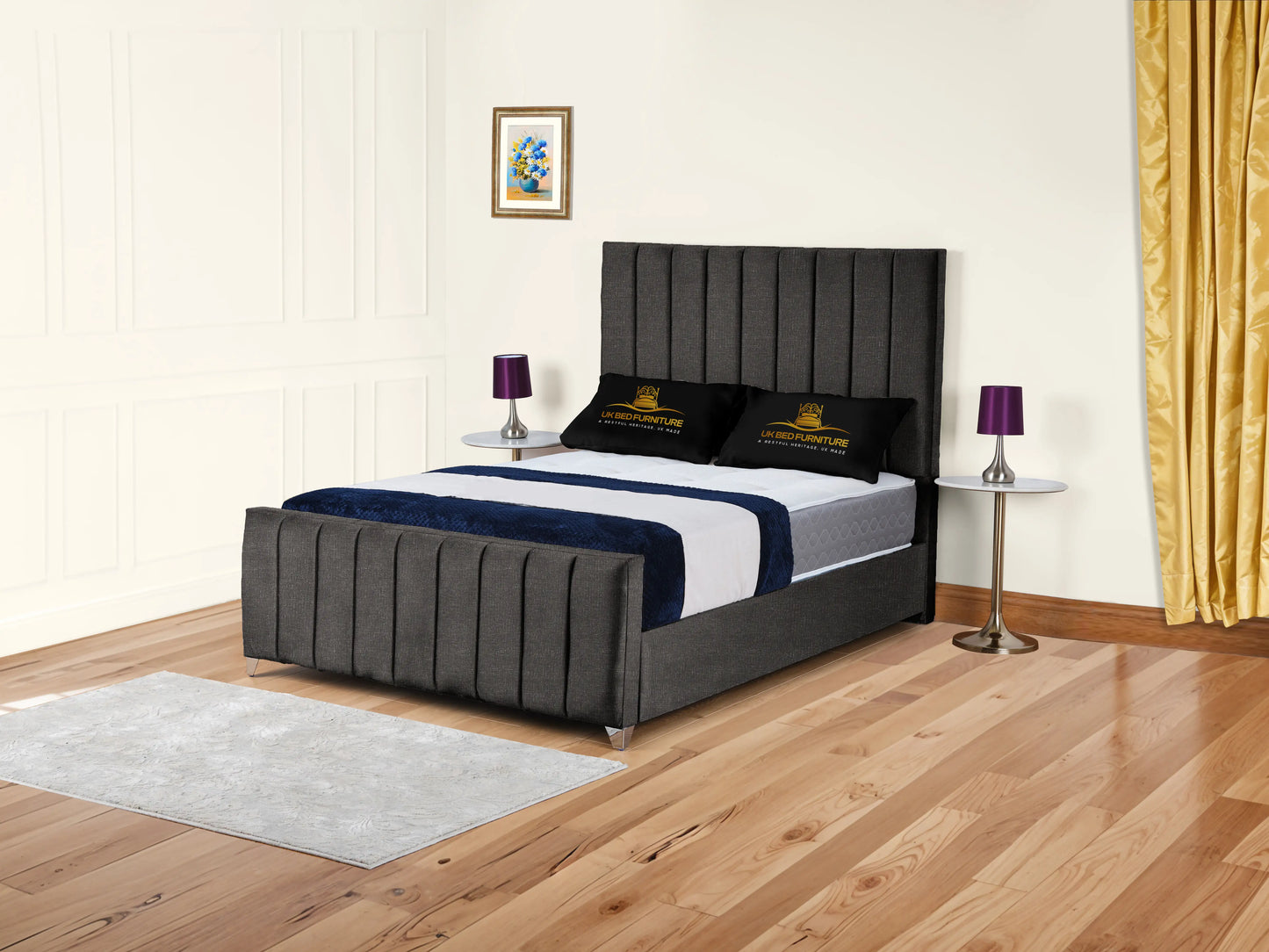 Lisburn Upholstered bed