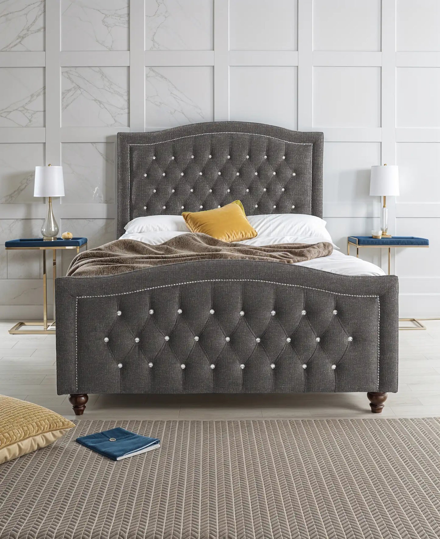 Stockholm Upholstered Bed