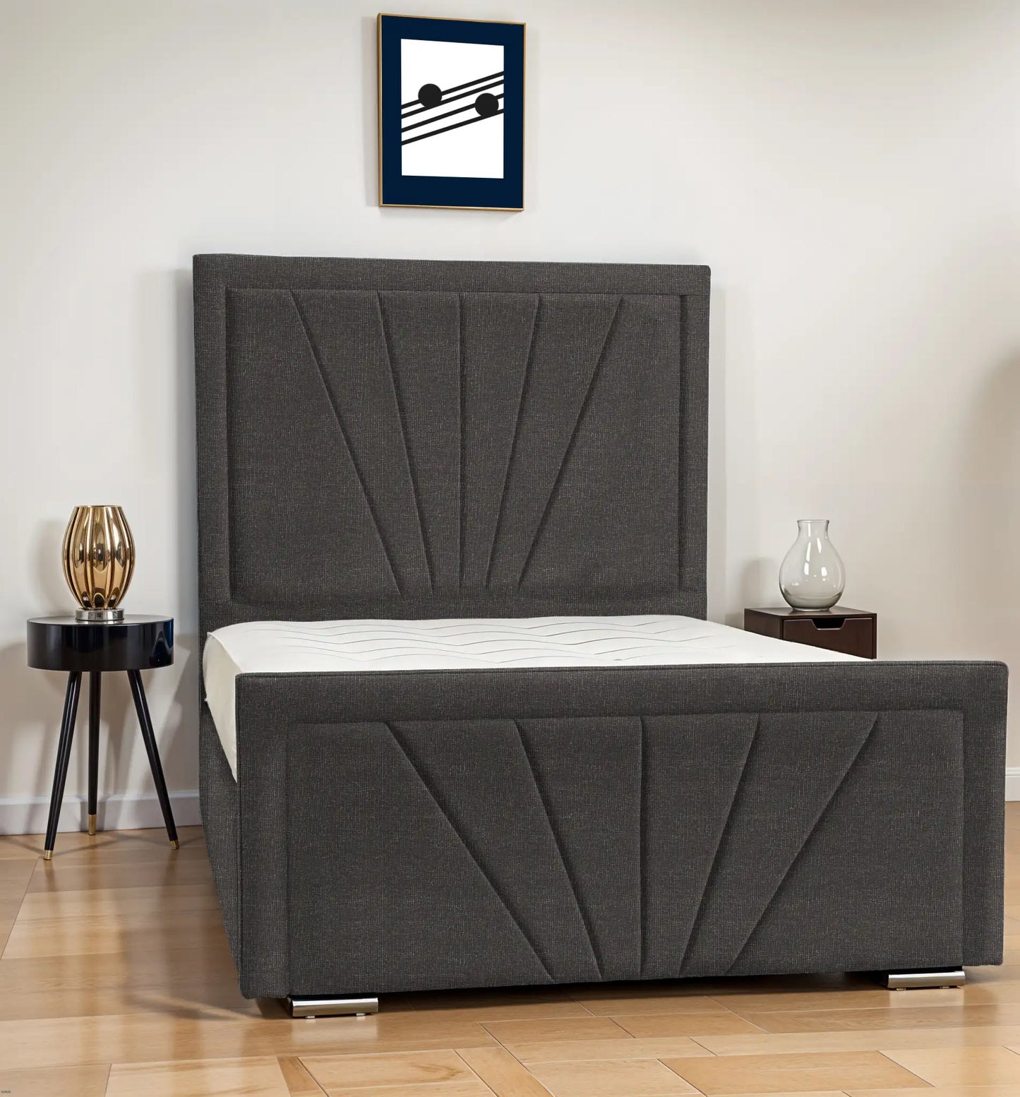 Zahah upholstered bed