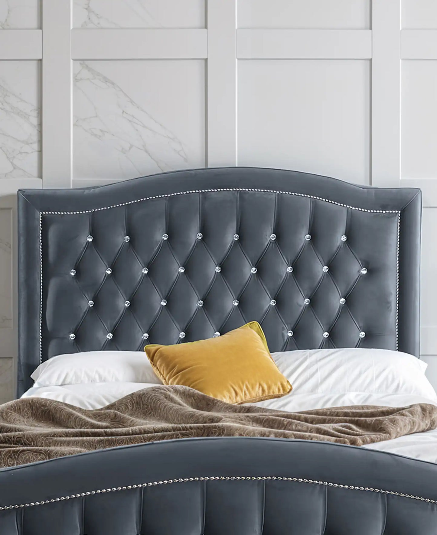 Stockholm Upholstered Bed