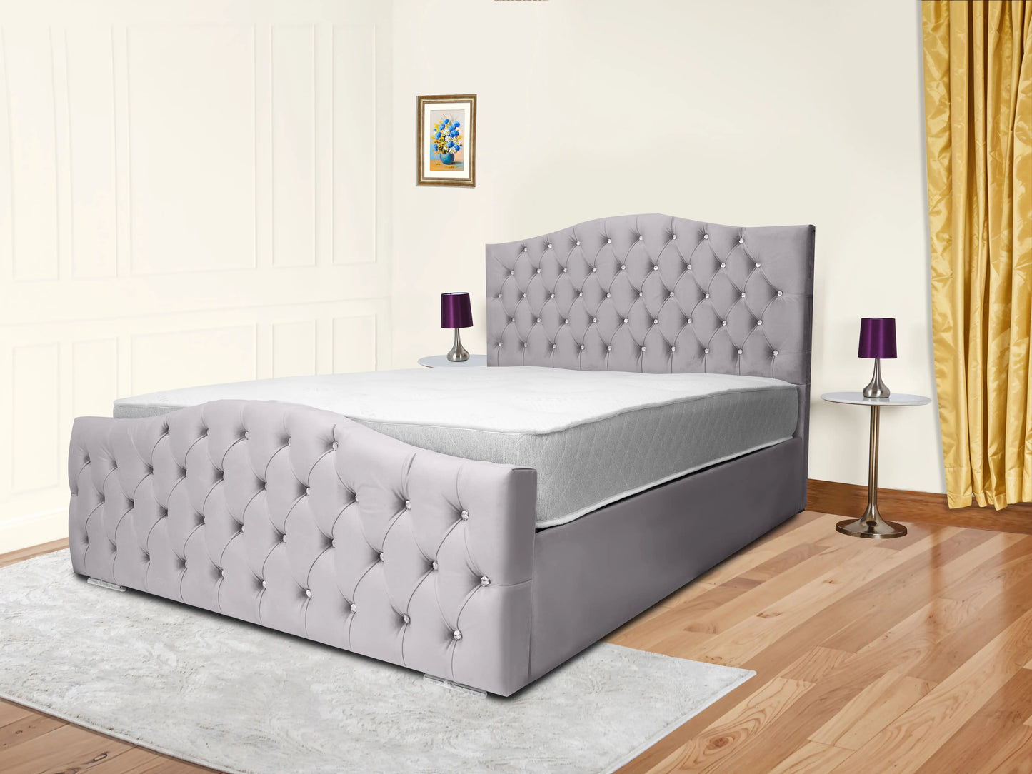 Classic Upholstered Bed