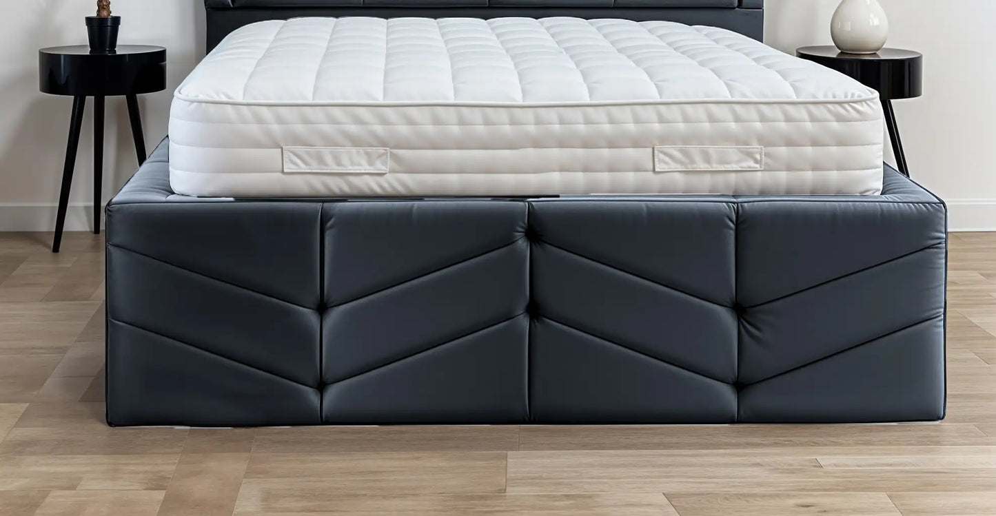 Indulgence Border Upholstered Bed