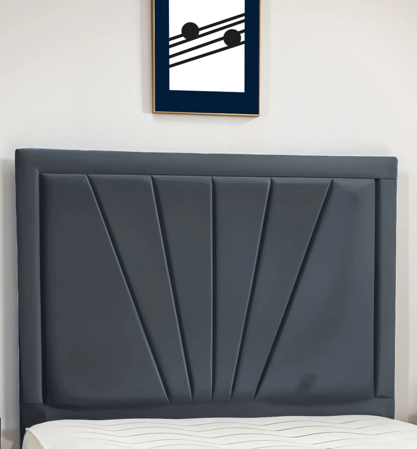 Zahah upholstered bed