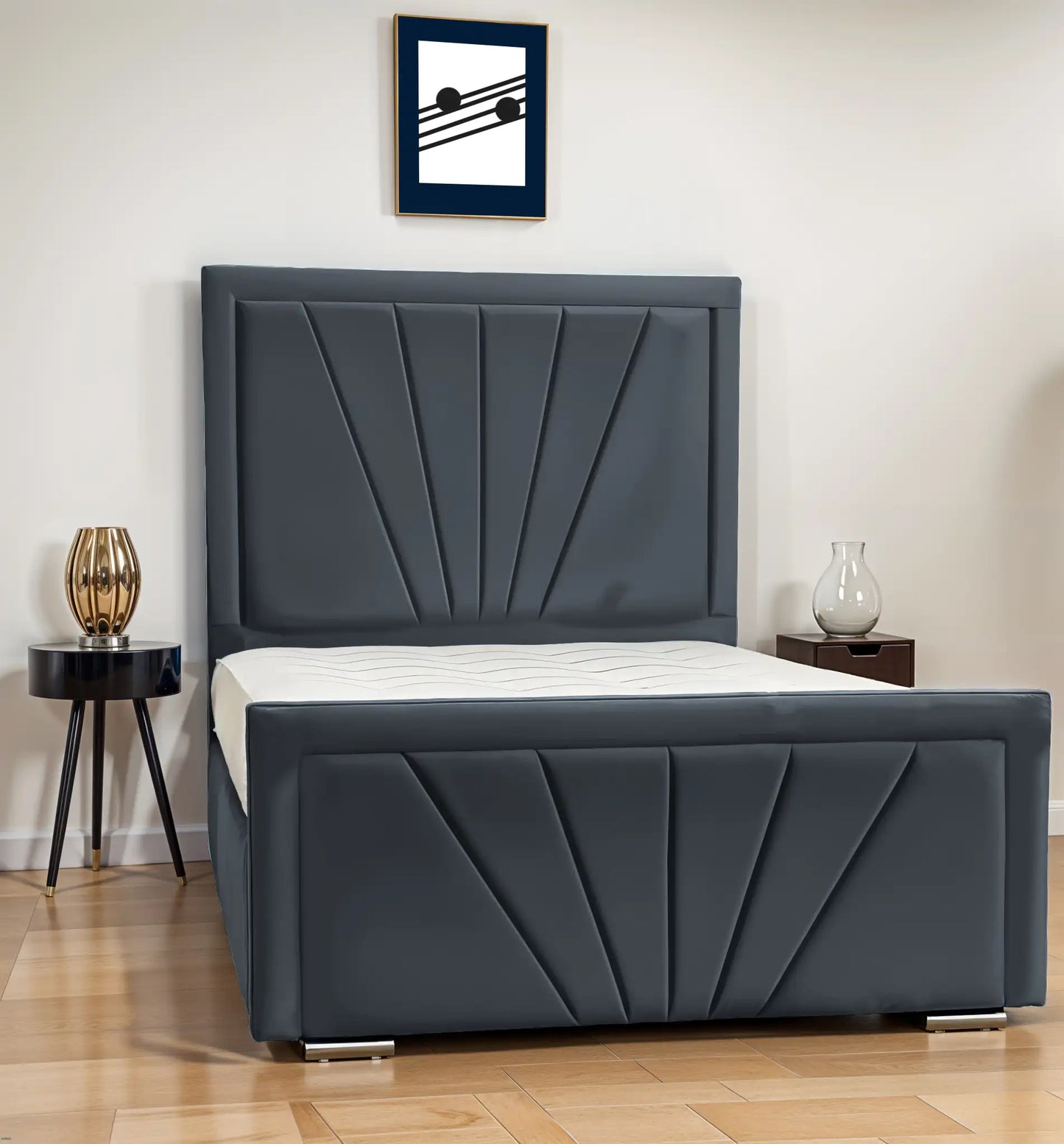 Zahah upholstered bed