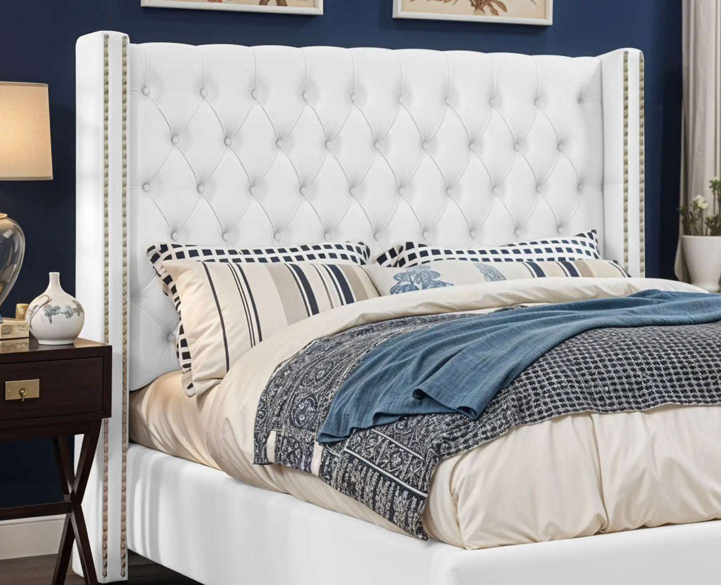 Designed Upholstered Bed