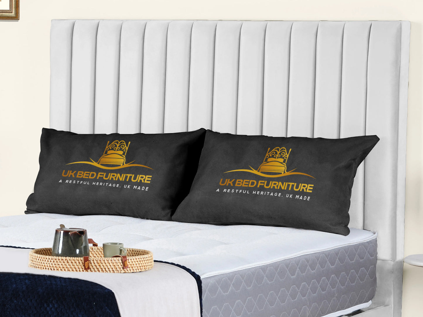 Milan upholstered bed