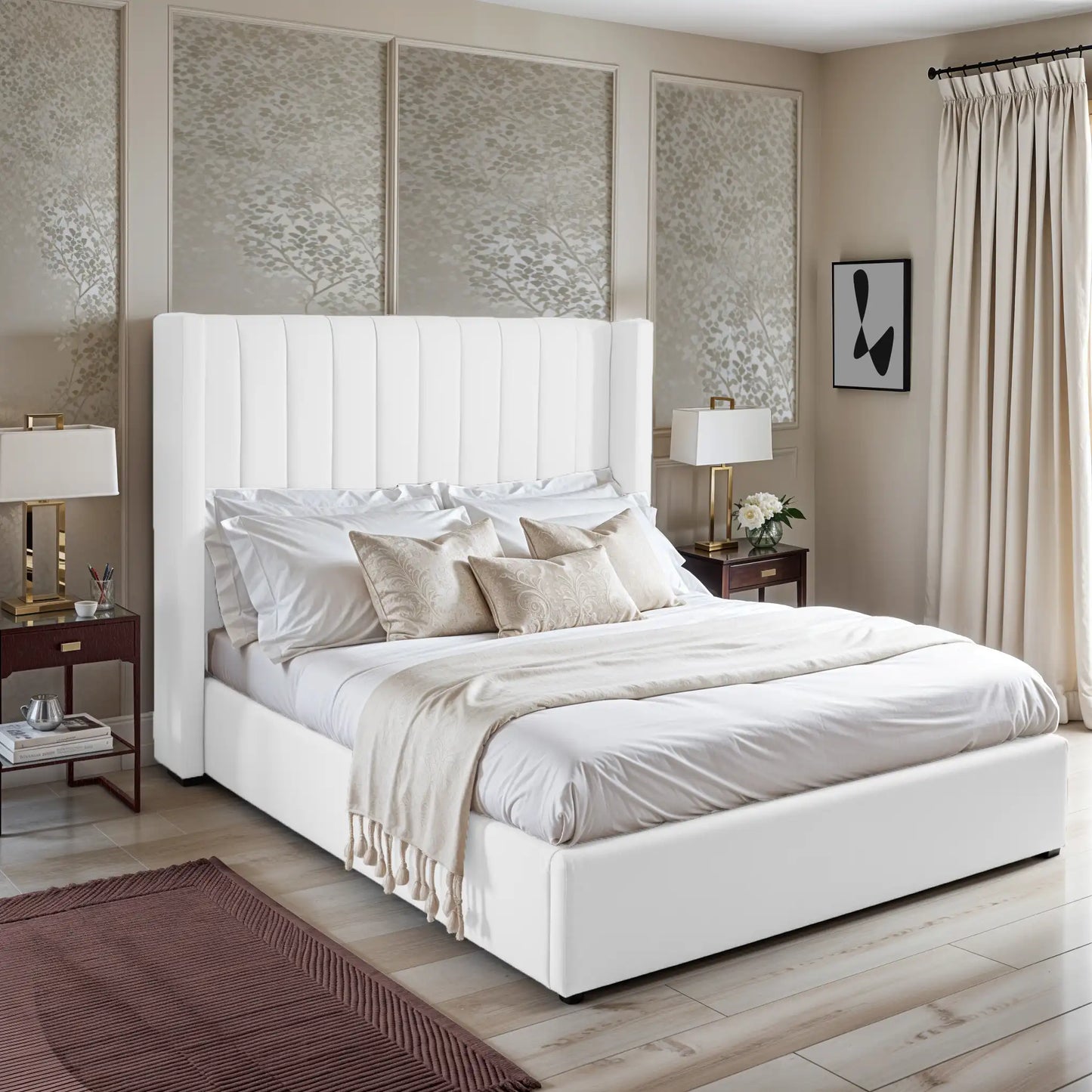 Barcelona Upholstered Bed