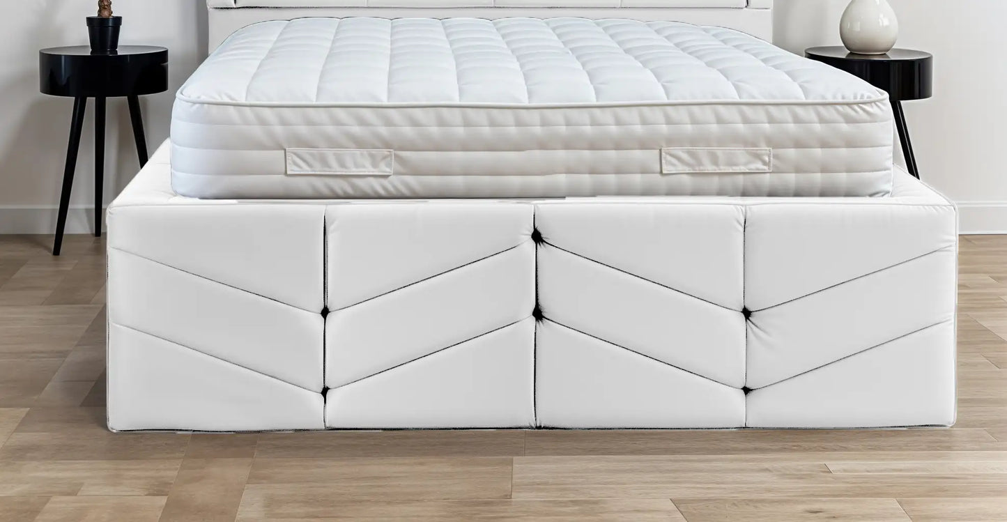 Indulgence Border Upholstered Bed