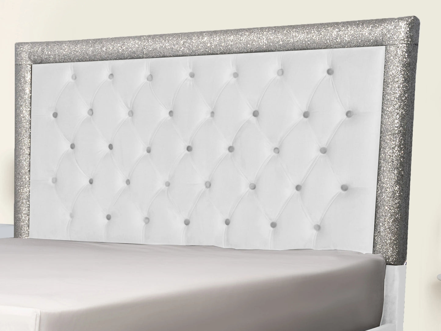 Glitz Lunar Upholstered Bed