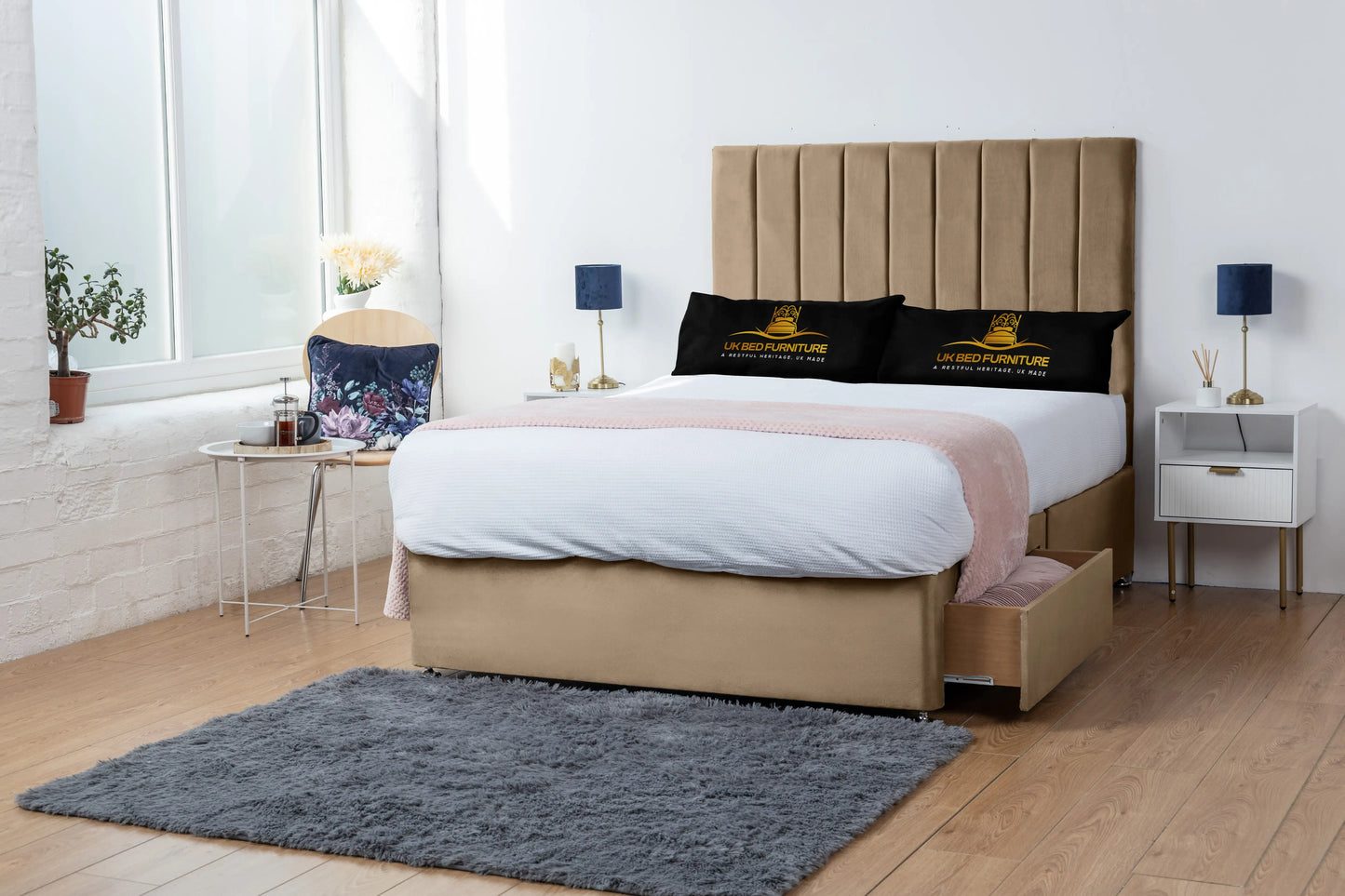 Amelia Lined Divan Bed