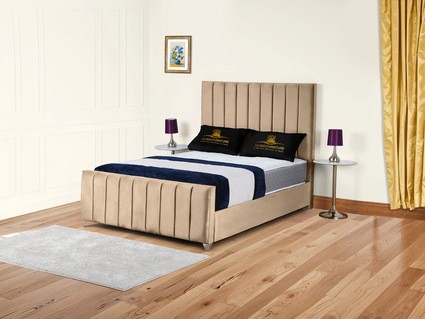 Lisburn Upholstered bed