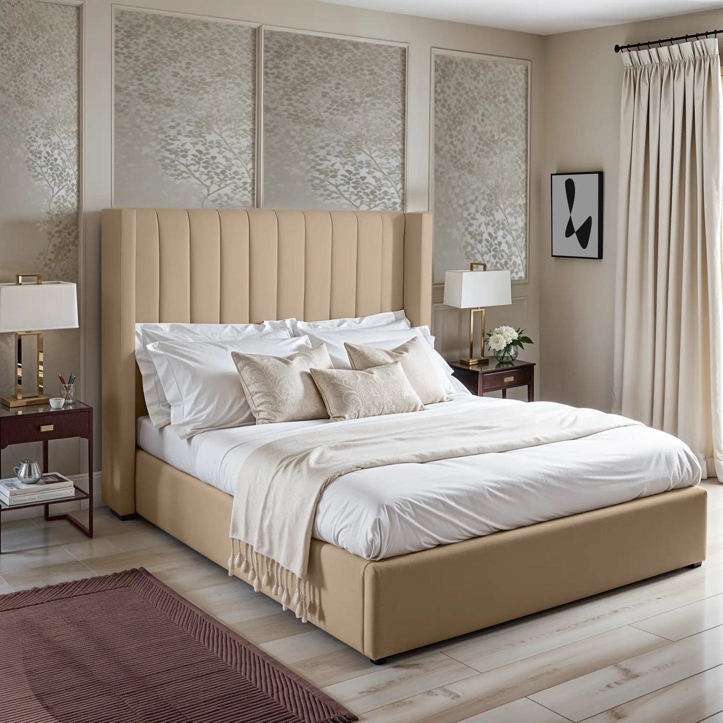 Barcelona Upholstered Bed