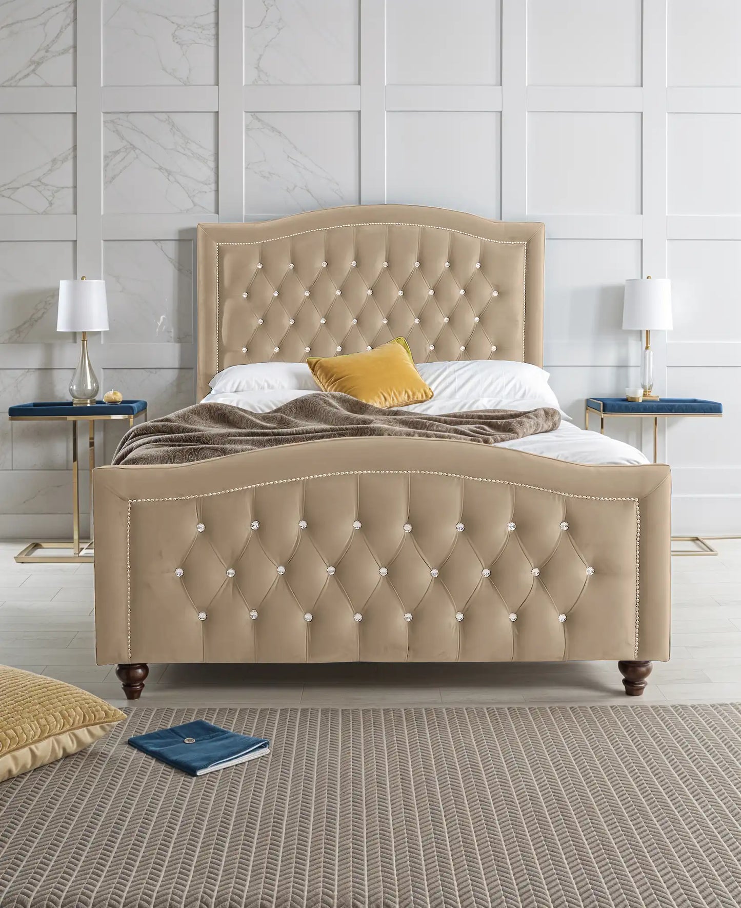 Stockholm Upholstered Bed