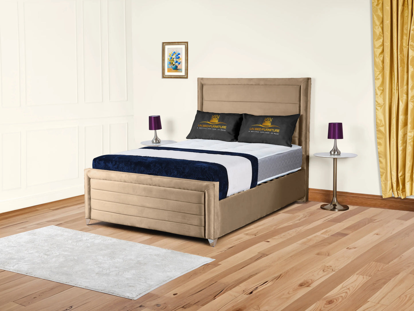 Safina Upholstered Bed
