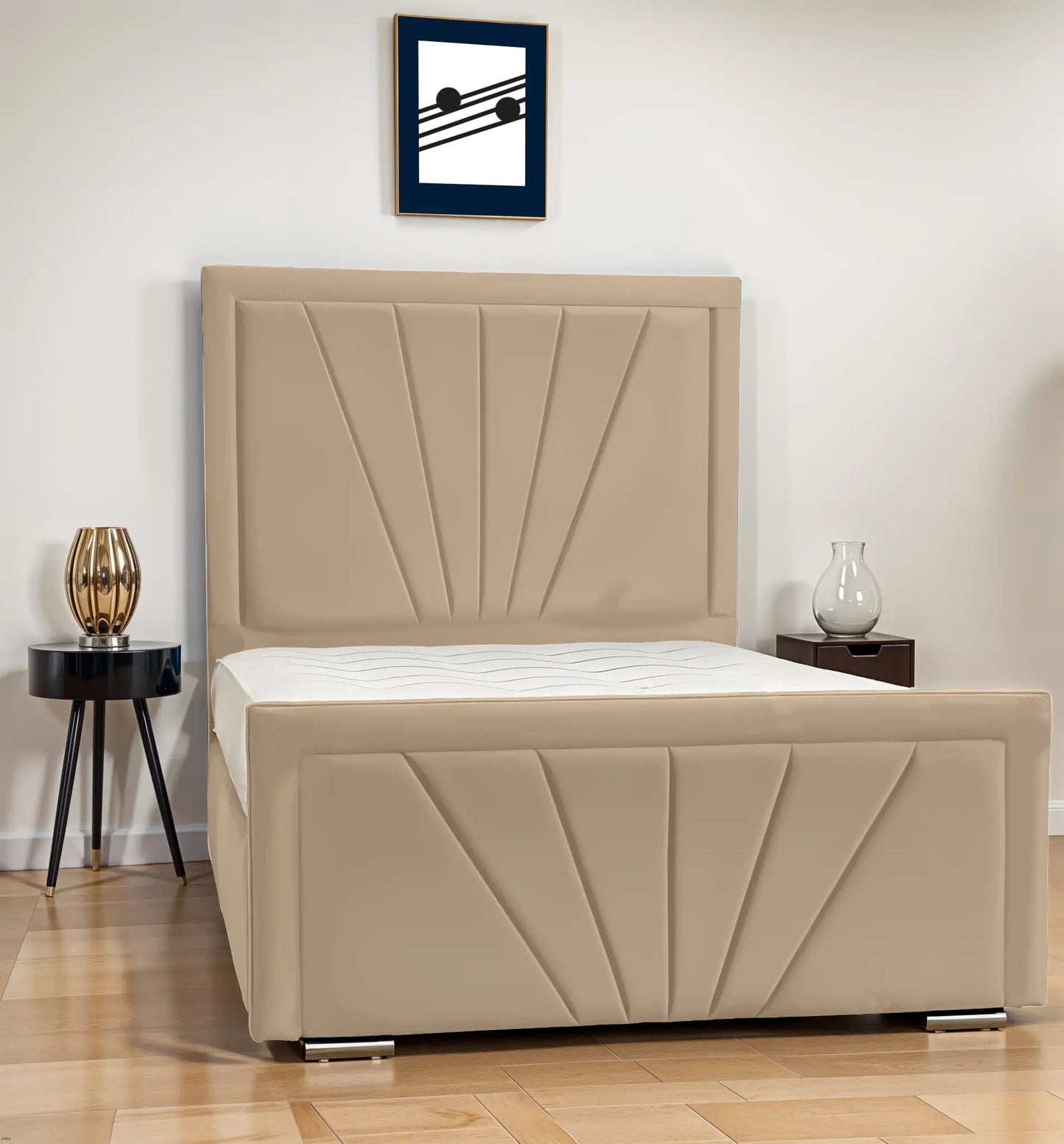 Zahah upholstered bed