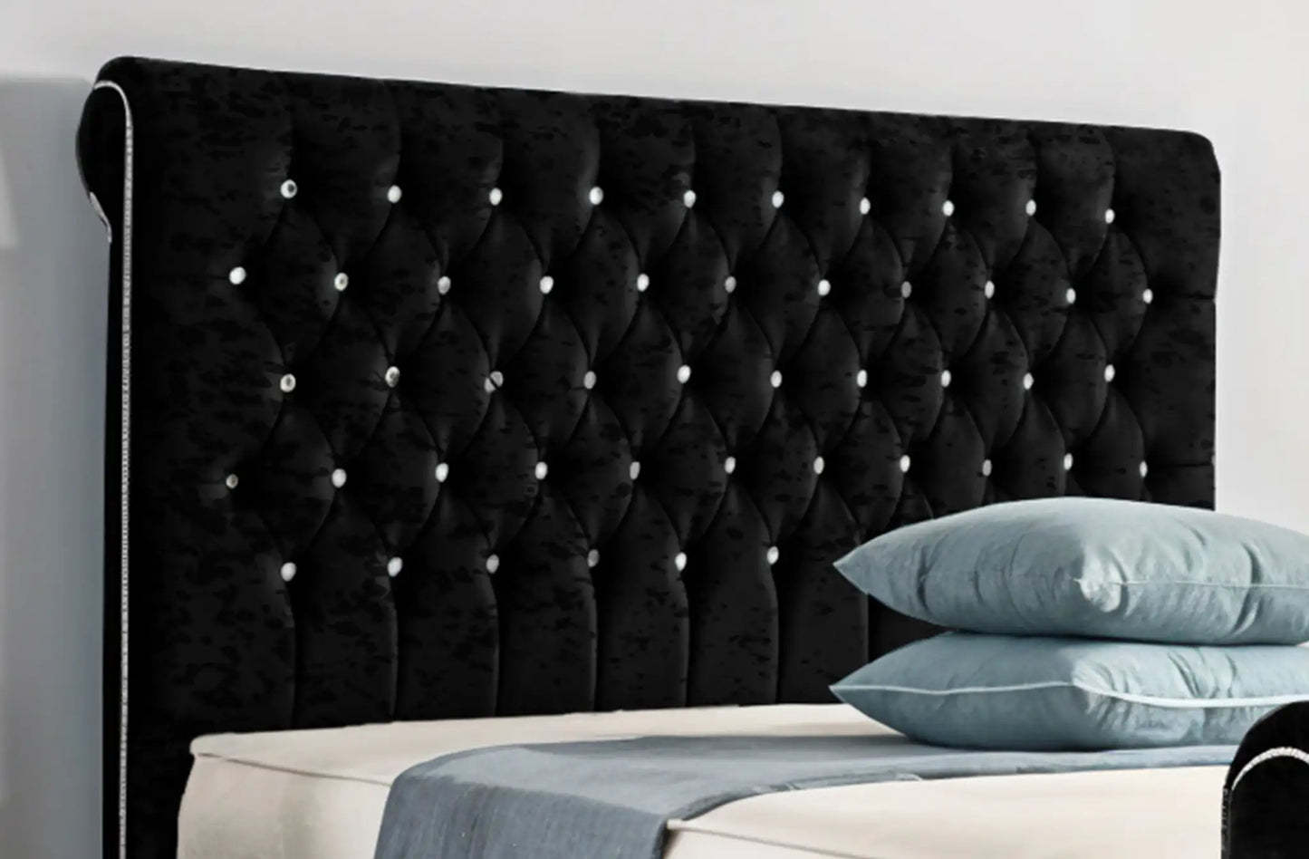 Arcade Sleigh Upholstered Bed