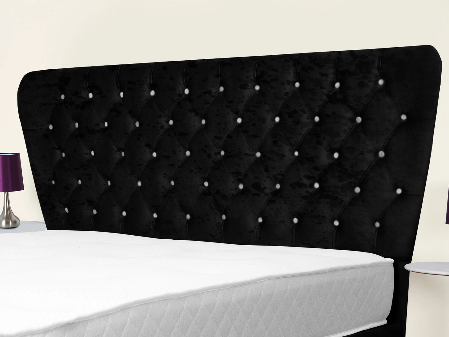 Kendall Winged Upholstered Bed