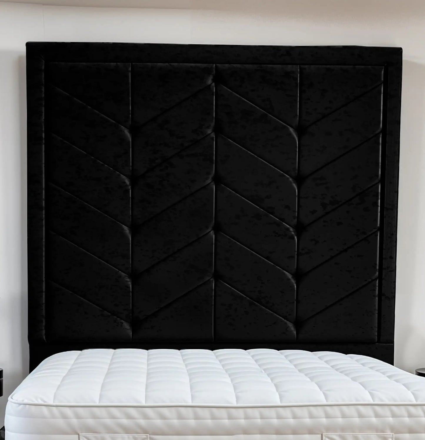 Indulgence Border Upholstered Bed