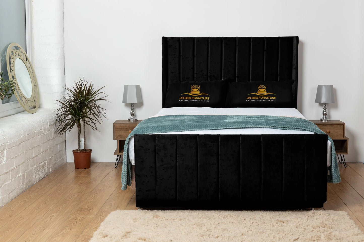 Seoul Wingback Divan Bed