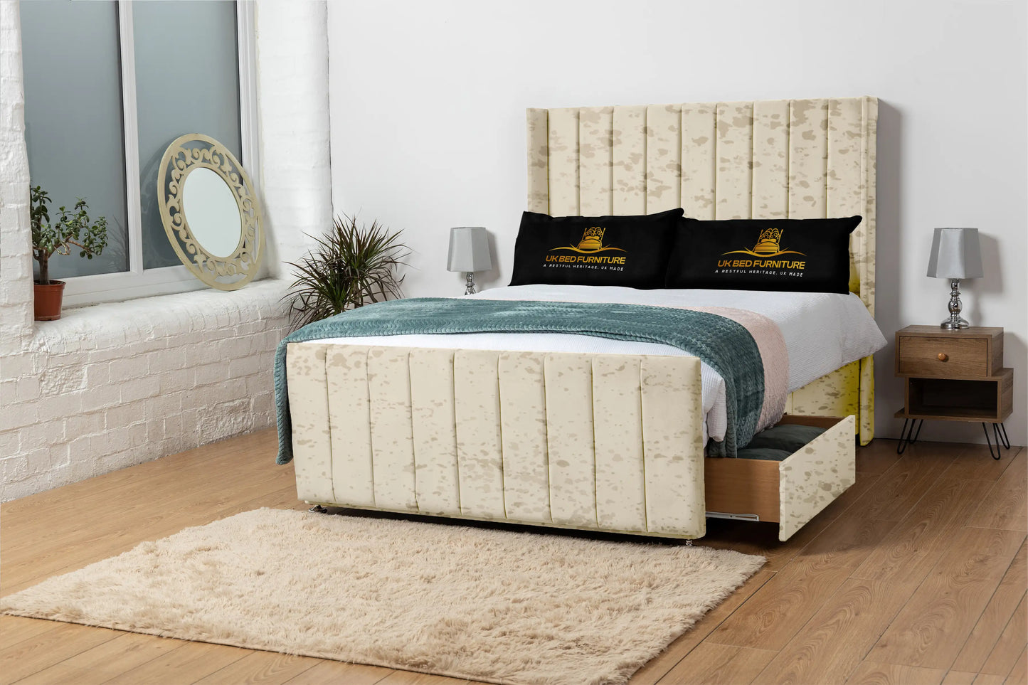 Seoul Wingback Divan Bed