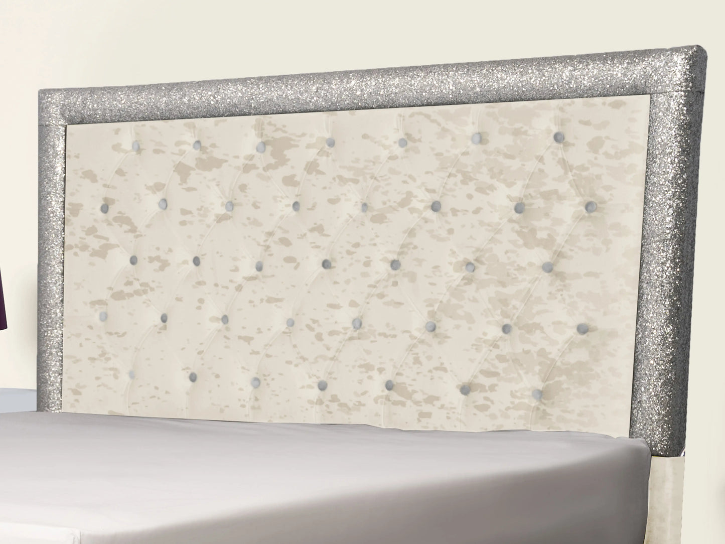Glitz Lunar Upholstered Bed